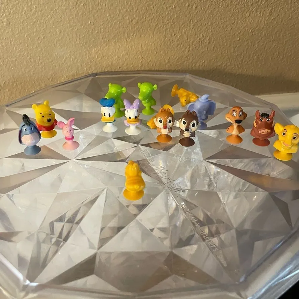 Disney Miniature Popz Figures Pooh Lion King Donald 16 total